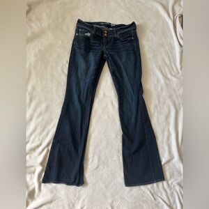 American Eagle Outfitters Dark Blue Flare Jeans